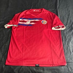 Costa Rica 🇨🇷 New Balance 2021-22 Home World Cup Edition Jersey